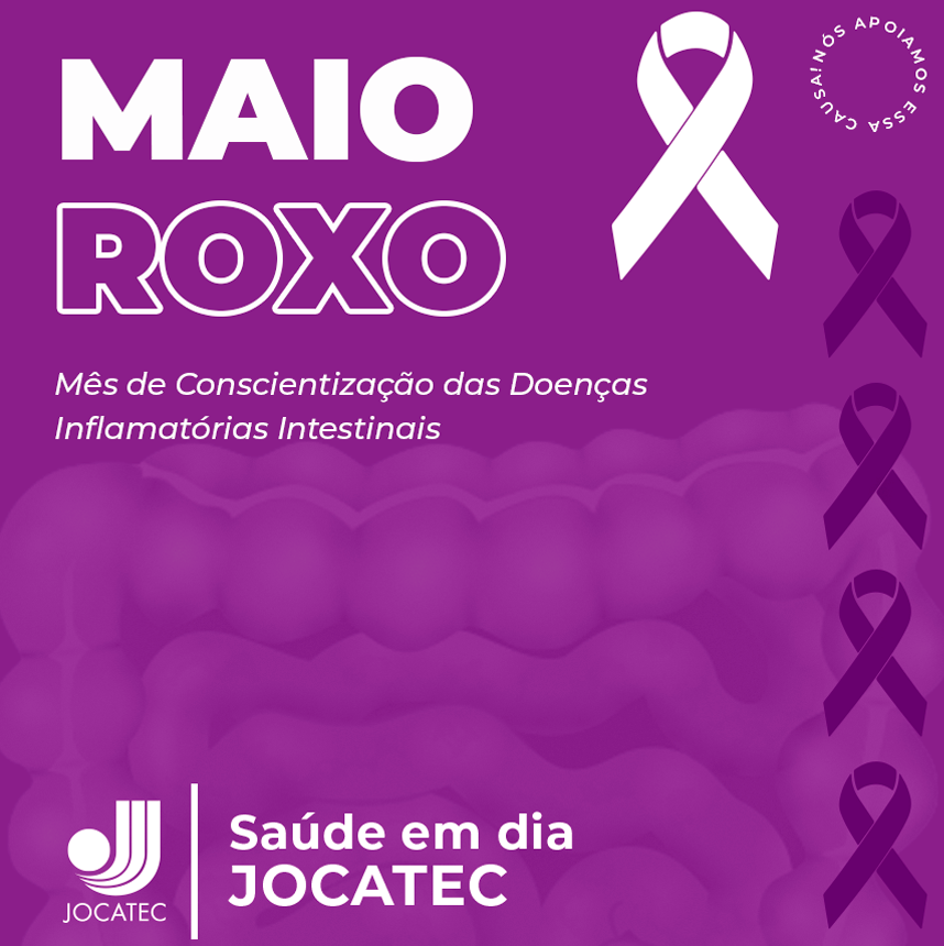 Maio Roxo – Mês de Conscientização Sobre as Doenças Inflamatórias Intestinais
